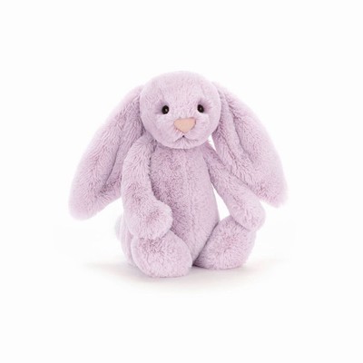 Jellycat Bashful Lilac Bunnies UK | 39875HMJK